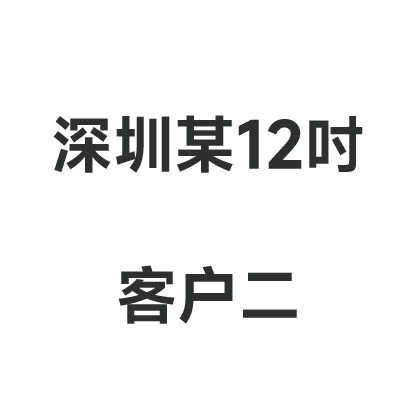 深圳某12寸客户二